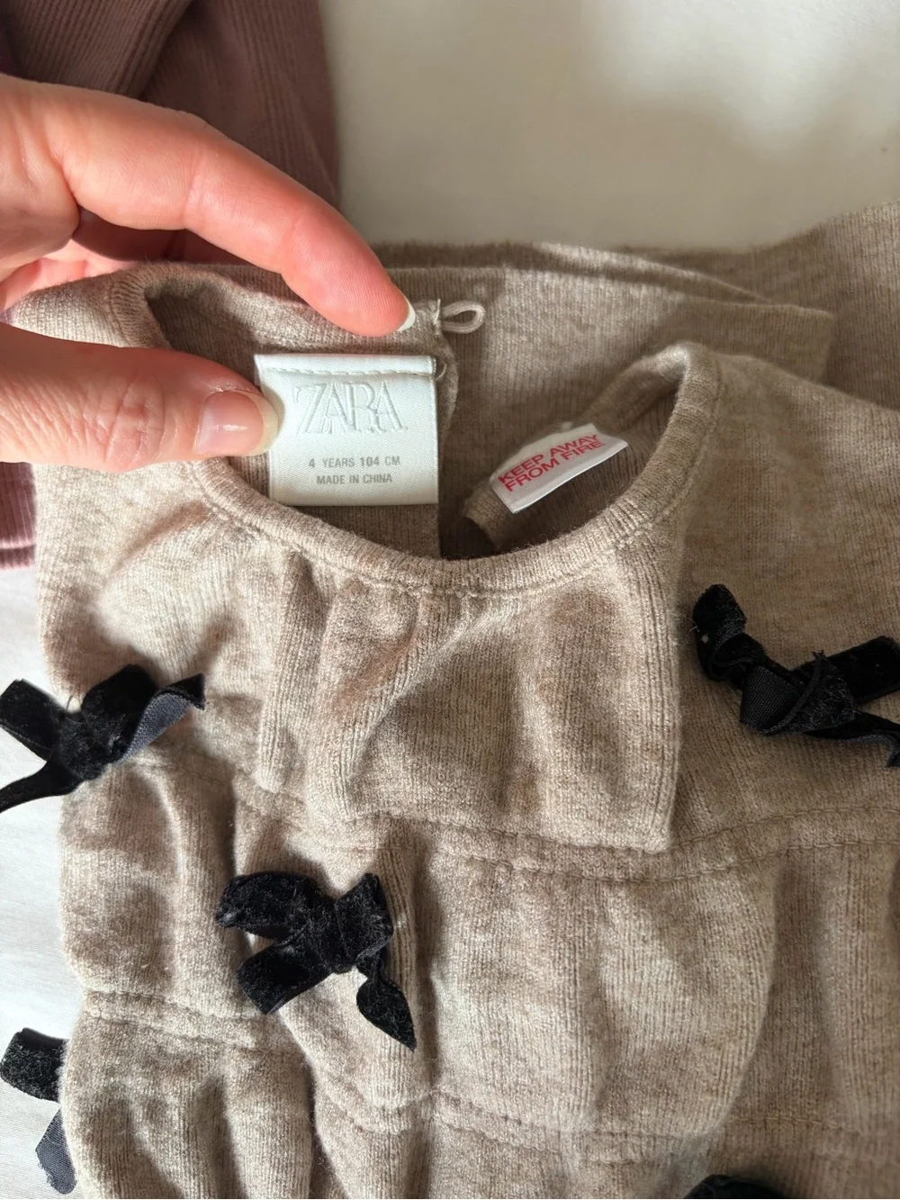 Zara soft mauve